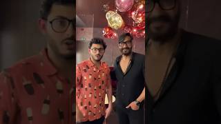 CarryMinati‬ with Ajay Devgan for Runway 34 promotion  Mayday  Ajey Nagar movie [upl. by Adnamal236]