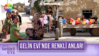 Ezgi Sertel ve gelinlere özel traktörle köy turu  Gelin Evi 1348 Bölüm [upl. by Aicissej]