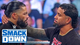 Jey Uso to Roman Reigns “I beat you before amp I’ll do it again” SmackDown highlights July 28 2023 [upl. by Gino110]