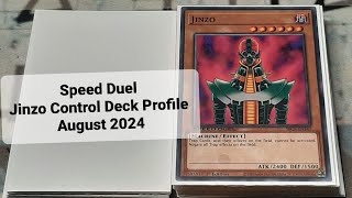 Speed Duel Jinzo Control August 2024 [upl. by Naahs]