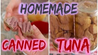 Homemade Canned Tuna  Yummy [upl. by Elehcir978]