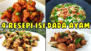 4 Resepi Isi Dada Ayam Mudah amp Sedap Sesuai Untuk Diet Sihat [upl. by Lucius113]