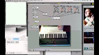 M4L  Build a MIDI Synth in 1 minute Pt 2  ADSR envelope  Learning Max for Ableton live tutorial [upl. by Iasi]