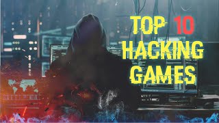 Top 10 Hacking Simulation Games to make you a pro Hacker [upl. by Eihs]