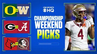 College Football Championship Weekend Preview Picks  BEST Bets I CBS Sports [upl. by Sadnac]