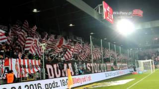 12032016 Cracovia  Legia Warszawa 12 OPRAWA WikiPasypl [upl. by Ahsilaf]