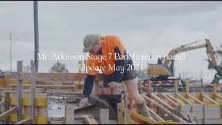 Stockland Mt Atkinson  New Park Construction Update [upl. by Anidan]