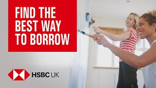 Find your best way to borrow – Overdraft Credit Card or Personal Loan  Banking Products  HSBC UK [upl. by Anwat]