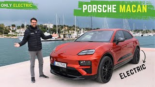 2024 Porsche Macan EV  The Electric Macan gets a Turbo Version [upl. by Athelstan]