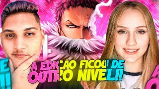 Katakuri One Piece  Doce Visão Do Futuro  M4rkim  REACT EM CASAL [upl. by Yelad444]