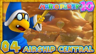 Mario Party 10 Part 04  Airship Central 4 Player [upl. by Dibru875]