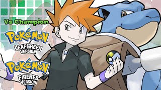 Pokémon FireRed amp LeafGreen  Champion Rival Battle Music HQ [upl. by Harp952]