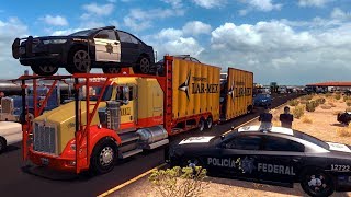 Madrina Kenworth T800 LARMEX  De Hermosillo Sonora a Nogales Arizona  American Truck [upl. by Amme]