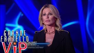 Grande Fratello VIP  Il confronto tra Nathaly Caldonazzo e Alessandro Basciano [upl. by Na685]