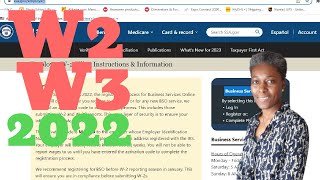 How to File W2 and W3 Electronically for 2022 [upl. by Nnyletak]
