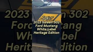 Rare 1 Of 1 Saleen White Label 302 Ford Mustang Heritage Edition Mecum Auctions Harrisburg PA [upl. by Doty645]