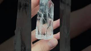 Halite crystal with water inside enhydro halite 115g  Bakhmut field Ukraine [upl. by Beebe]