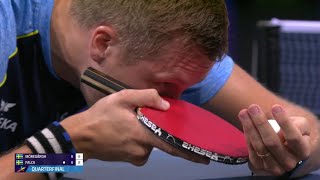 Truls Moregard vs Mattias Falck  MSQF  European Championships 2022 [upl. by Fedora]