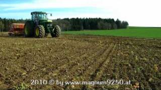 JOHN DEERE 7710 amp VÄDERSTAD Rapid 300 XXL amp TRIMBLE [upl. by Ori]