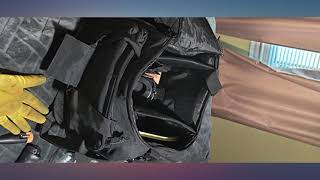 DBTAC Gun Range Bag Large  Tactical 4 Pistol Shooting Range Duffle Bag for review [upl. by Steady]