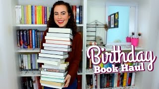 BIRTHDAY BOOK HAUL [upl. by Chrisoula560]