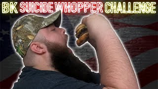 DOMINATING THE SUICIDE WHOPPER CHALLENGE [upl. by Maurizia480]