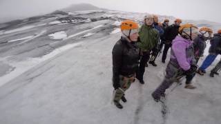 Glacier Hiking on Sólheimajökull Glacier Iceland [upl. by Heinrike212]