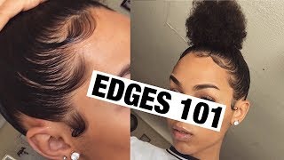 EDGES  BUN TUTORIAL [upl. by Neerac]