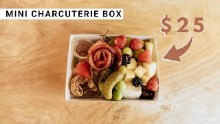 DIY Mini Charcuterie Graze Box Tutorial Perfect for Snacking [upl. by Elleda]