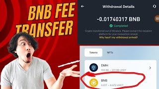 Hold wallet withdraw  How to transfer fee from exchange to wallet  BNB fee hold wallet holdwallet [upl. by Derte601]