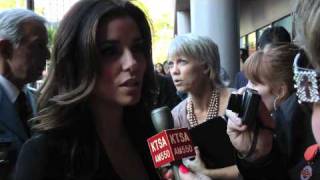 FIESTA 2011 Eva Longoria interview [upl. by Aneehsram]