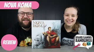 Nova Roma  Board Game Review [upl. by Orsa883]