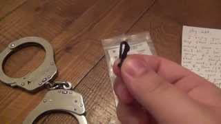 TIHK Handcuff Keys Tiny Concealable  Clipable Handcuff Key [upl. by Ellekcim]