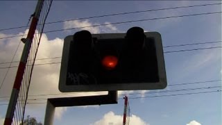 Level Crossing at Sandymount in Dublin Ireland [upl. by Aiyn151]