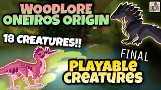 Woodlore Oneiros Origin development PLAYABLE CREATURES EP3 Upcoming creature survival game [upl. by Nnor]