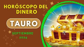 🤑TAURO♉ HORÓSCOPO del DINERO SEPTIEMBRE 2024🍀✨💰 Tauro Tarot [upl. by Ynnot]