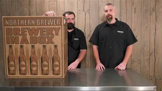 How to Homebrew with Northern Brewer Deluxe Home Brewing Starter Kit [upl. by Nail]