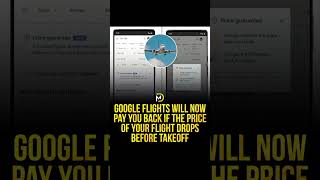 Google flights will return the difference payment if it reduces before your flight takeoff😮🥳 [upl. by Walcott]