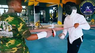 Learn Fencing from Scratch Beginner Steps with SFCs Expert Coaches in 🇷🇼 [upl. by Llednov]