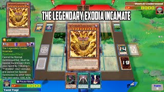 Yu Gi Oh Legacy of the Duelist Link Evolution  The Legendary Exodia Incamate [upl. by Suruat696]