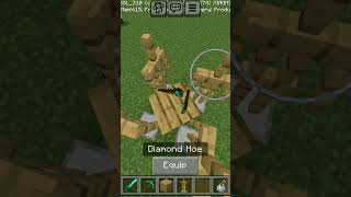 Minecraft armour stand tiktok hackshorts [upl. by Aramot344]