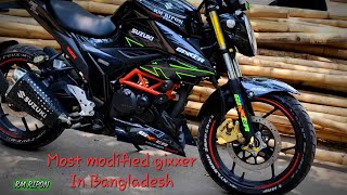 Gixxer fi abs best modification in Bangladeshhigh modified gixxer fi abs by policeviralktmr15 [upl. by Ysle618]