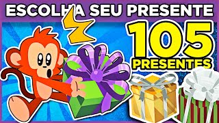 🎁🦝 ESCOLHA SEU PRESENTE  MARATONA MACAQUIZ 🙈 macaquiz escolhaseupresente [upl. by Magree29]