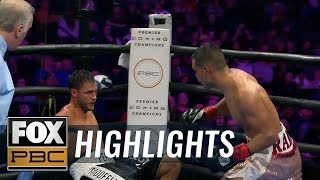 Abel Ramos gets the come from behind TKO with 1 second left in 10th round  HIGHLIGHTS  PBC ON FOX [upl. by Egbert]