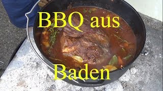 Rinderbraten aus dem Dutch Oven [upl. by Ecnadnac]