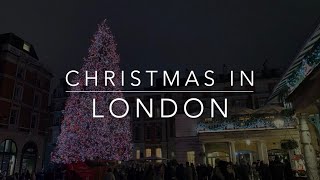 Christmas in London  lights and decorations 2023 [upl. by Atnahs]