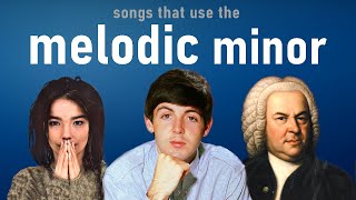 Songs that use the Melodic Minor scale [upl. by Luci]