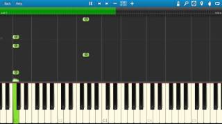 Genesis  Mama Piano Tutorial  How to play  Synthesia Cover [upl. by Takashi]