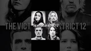 The Four Hunger Games Victors of District 12  4 Things They Have In Common hungergames [upl. by Mllly]