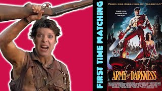 Army of Darkness  Canadian First Time Watching  Movie Reaction  Movie Review  Movie Commentary [upl. by Tada]